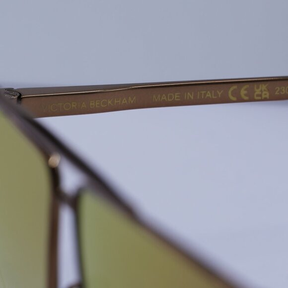 Victoria Beckham VB239S 230 Aviator Sunglasses – Brown/Brown Gradient - Picture 8 of 11